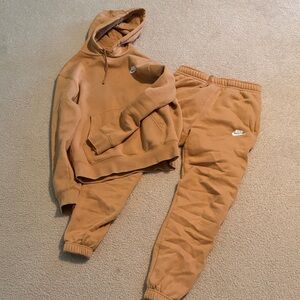 Nike Tan Sweatsuit